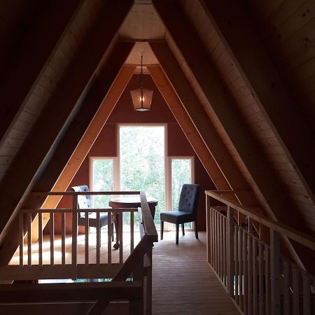 Hotel A-Frame Volledig Vrijstaande Woning Hensbroek Exterior foto