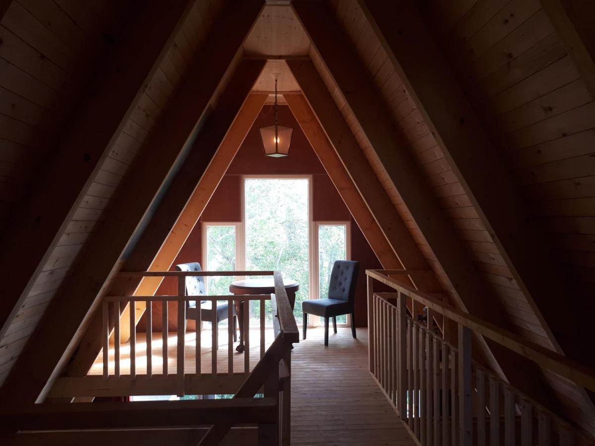 Hotel A-Frame Volledig Vrijstaande Woning Hensbroek Exterior foto
