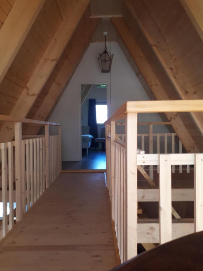 Hotel A-Frame Volledig Vrijstaande Woning Hensbroek Exterior foto