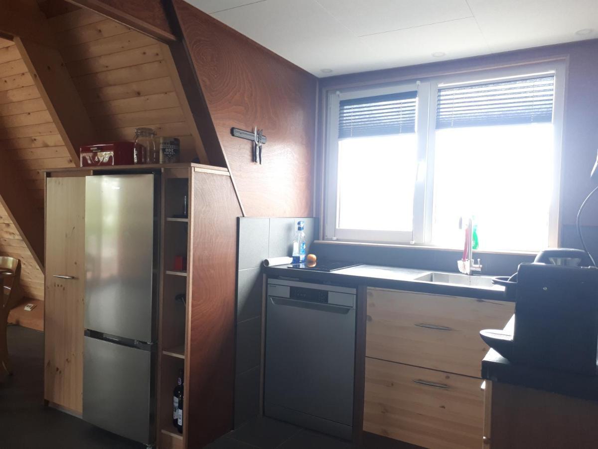 Hotel A-Frame Volledig Vrijstaande Woning Hensbroek Exterior foto